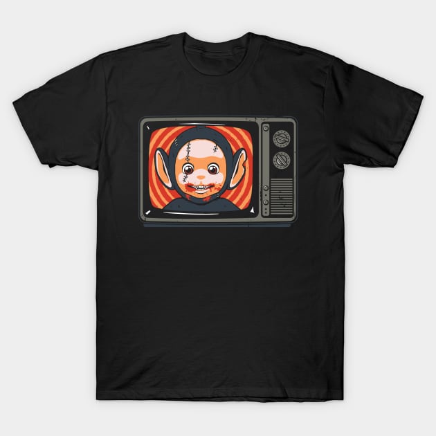 Horrortubbies T-Shirt by SunsetSurf